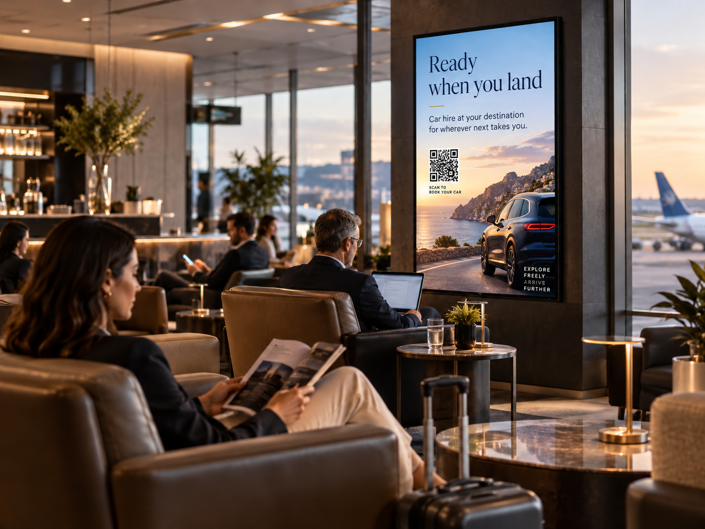 Airport lounge